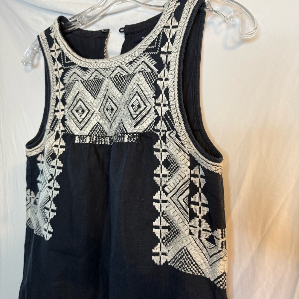 Madewell Dress XS Women’s | Madewell Stitchtake Women’s Sleeveless Dress Navy - Picture 12 of 13